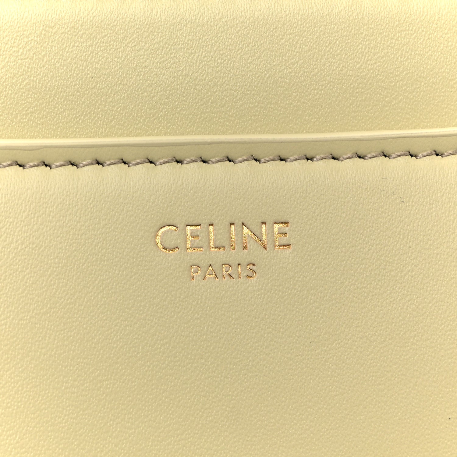 Celine Satinated Calfskin Mini 16 Top Handle Bag Almond Green 6 of 13