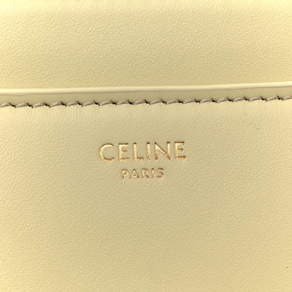 Celine Satinated Calfskin Mini 16 Top Handle Bag Almond Green 6 of 13