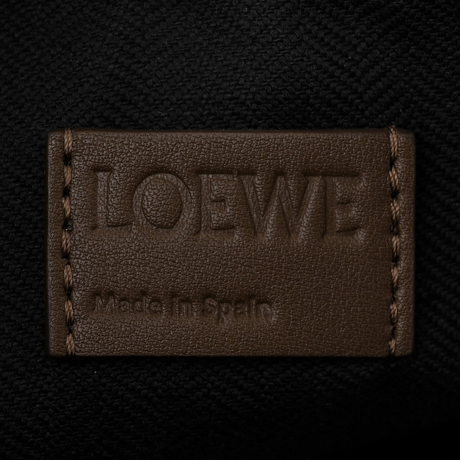 Loewe Supple Smooth Calfskin Jacquard Small Cubi Crossbody Bag Winter Brown 6 of 11