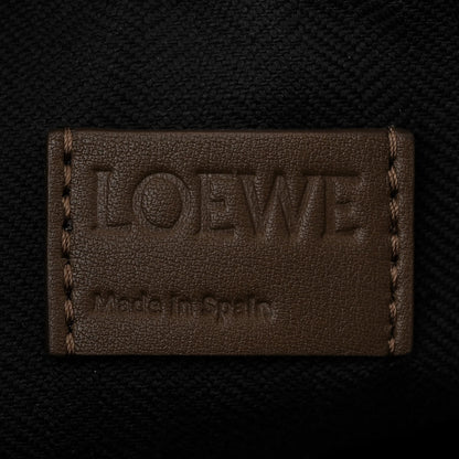 Loewe Supple Smooth Calfskin Jacquard Small Cubi Crossbody Bag Winter Brown 6 of 11