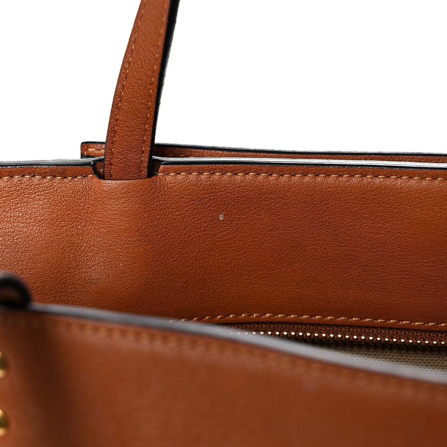 Calfskin Isa Tote Caramel