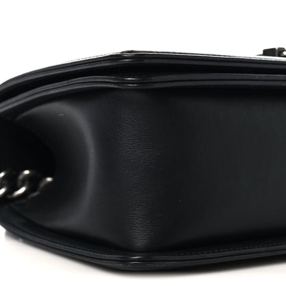 Chanel Lambskin Quilted Medium Boy Flap Black 9 of 10
