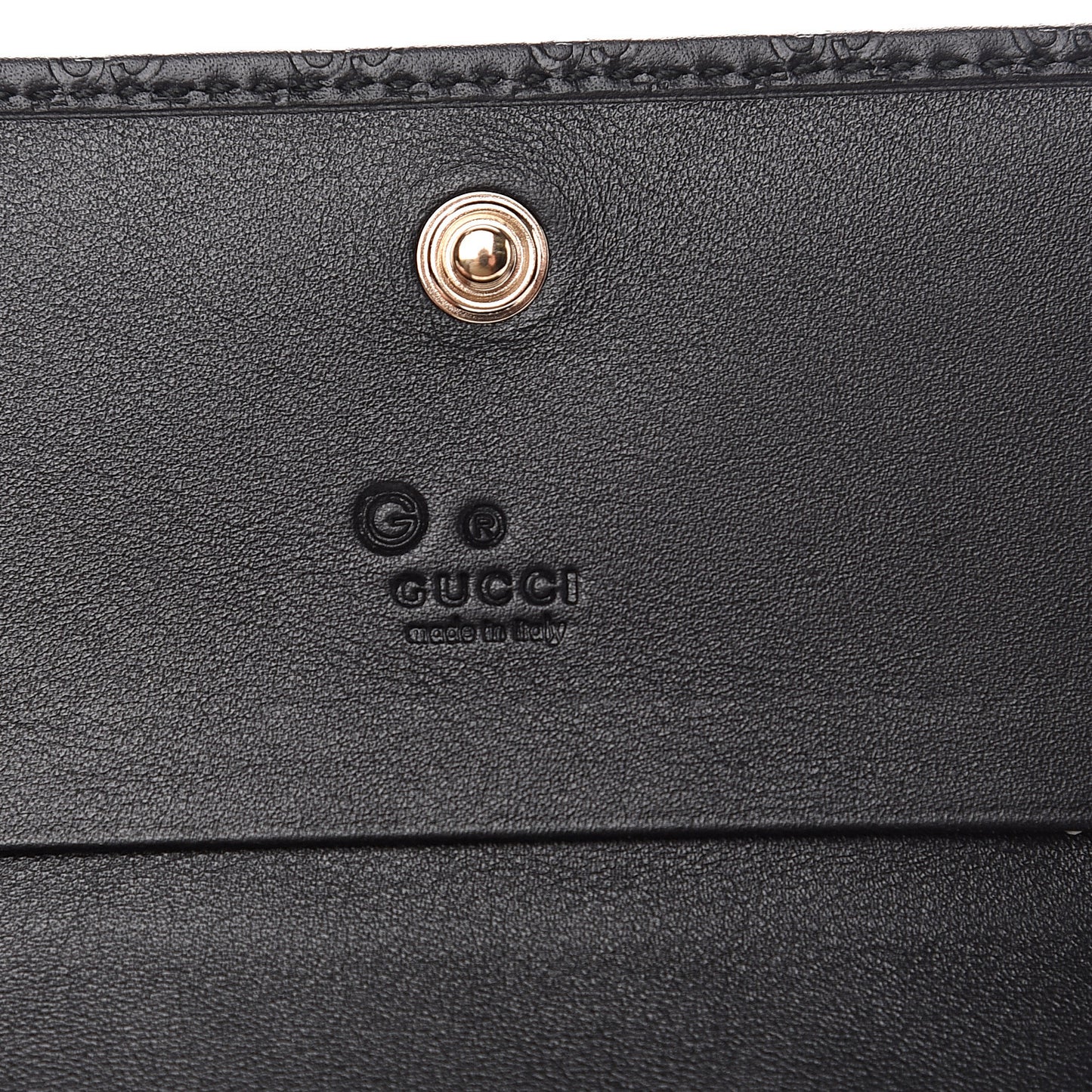 Microguccissima Card Case Black