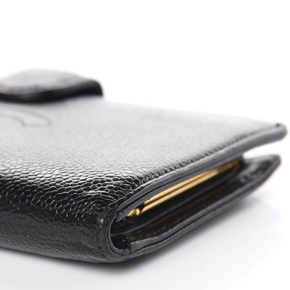 Chanel Caviar Timeless CC French Wallet Black 8 of 12