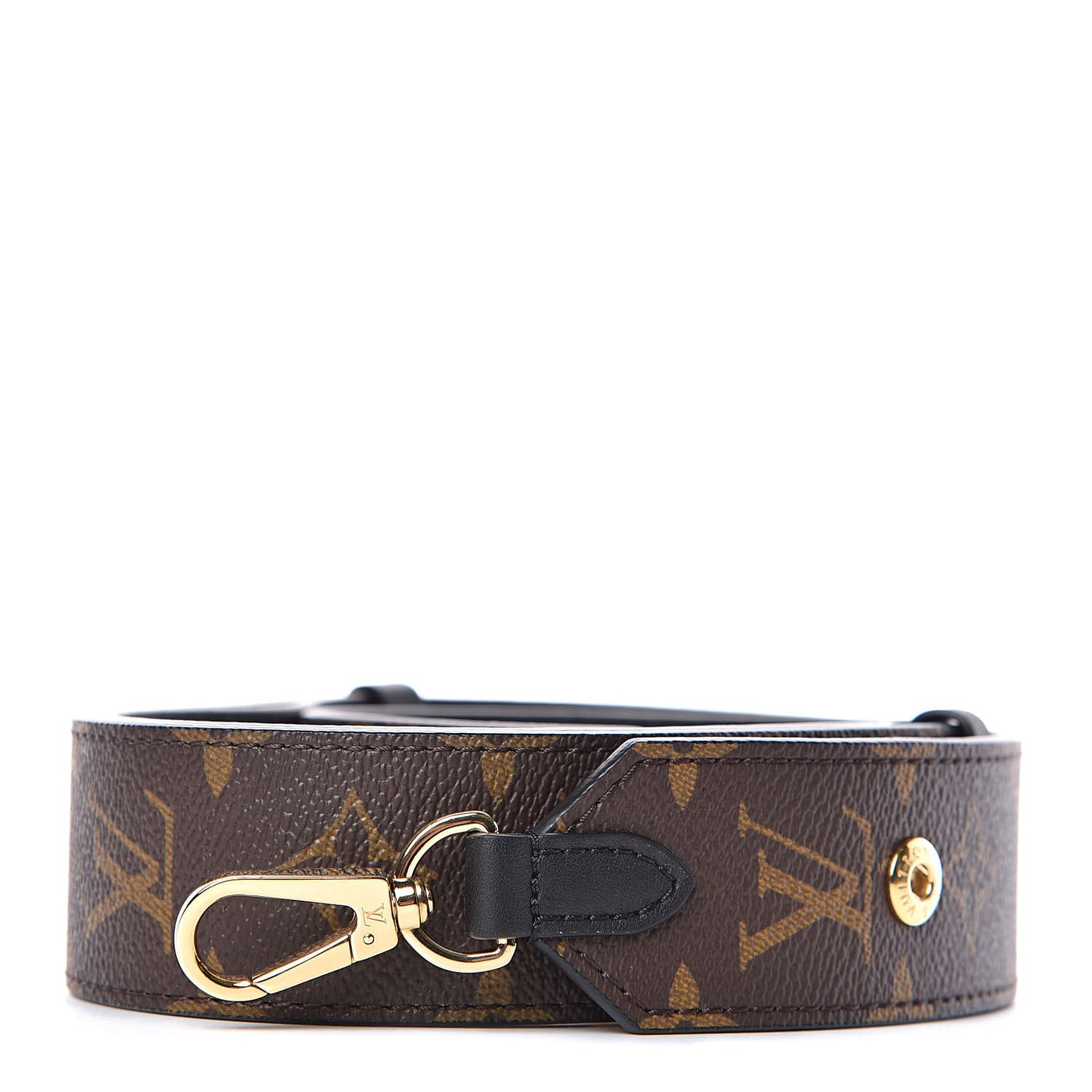Monogram Adjustable Bandouliere Shoulder Strap Black