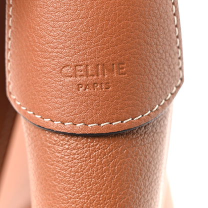 Celine Supple Calfskin Medium Triomphe Heloise Shoulder Bag Tan 6 of 11
