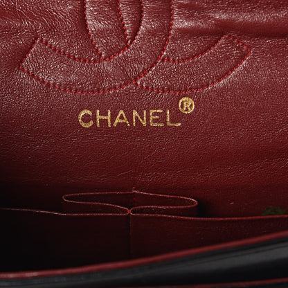 Chanel Lambskin Quilted Small Double Flap Black 6 of 10