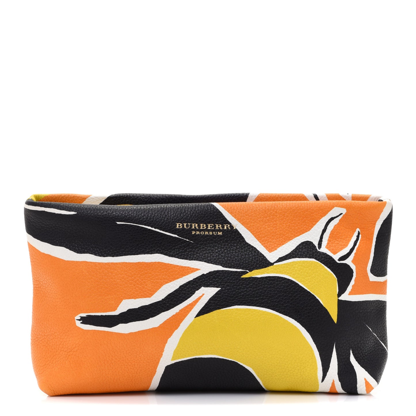 Prorsum Grained Calfskin Print Pouch Multicolor