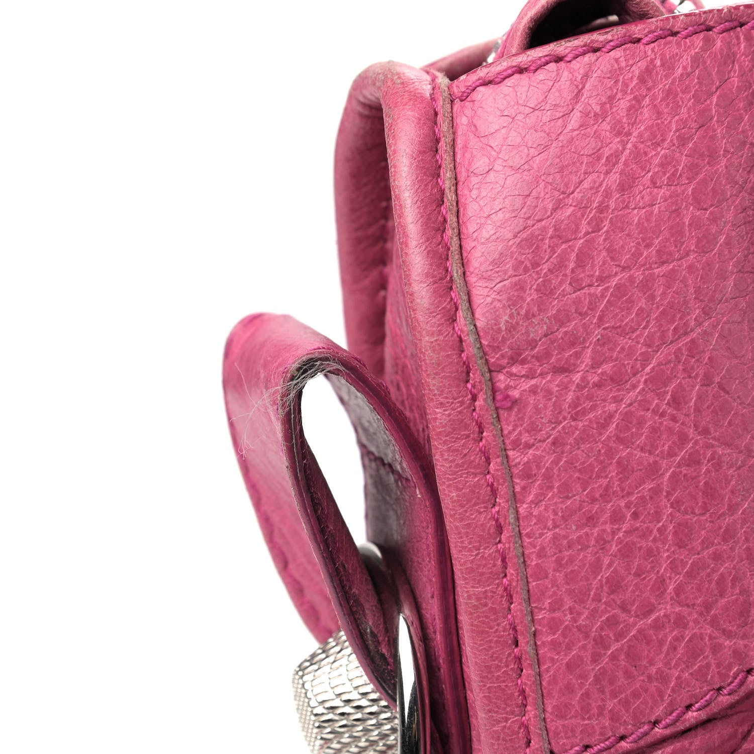Balenciaga Agneau Giant 21 Silver Hardware City Cyclamen Fucsia 9 of 14