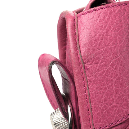 Balenciaga Agneau Giant 21 Silver Hardware City Cyclamen Fucsia 9 of 14