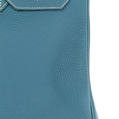 Hermes Togo Birkin 35 Blue Jean 12 of 30