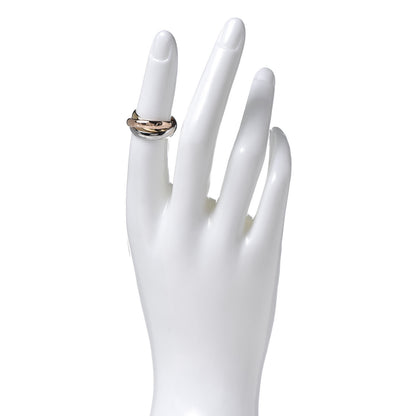 Cartier 18K Pink Yellow White Gold Classic Les Must De Trinity Ring 51 5.75 2 of 6