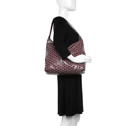 Goyard Goyardine Boheme Hobo Burgundy 2 of 12