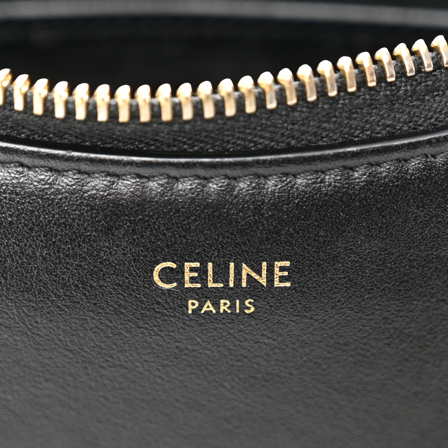 Celine Smooth Calfskin Medium Strap Ava Shoulder Bag Black 6 of 10