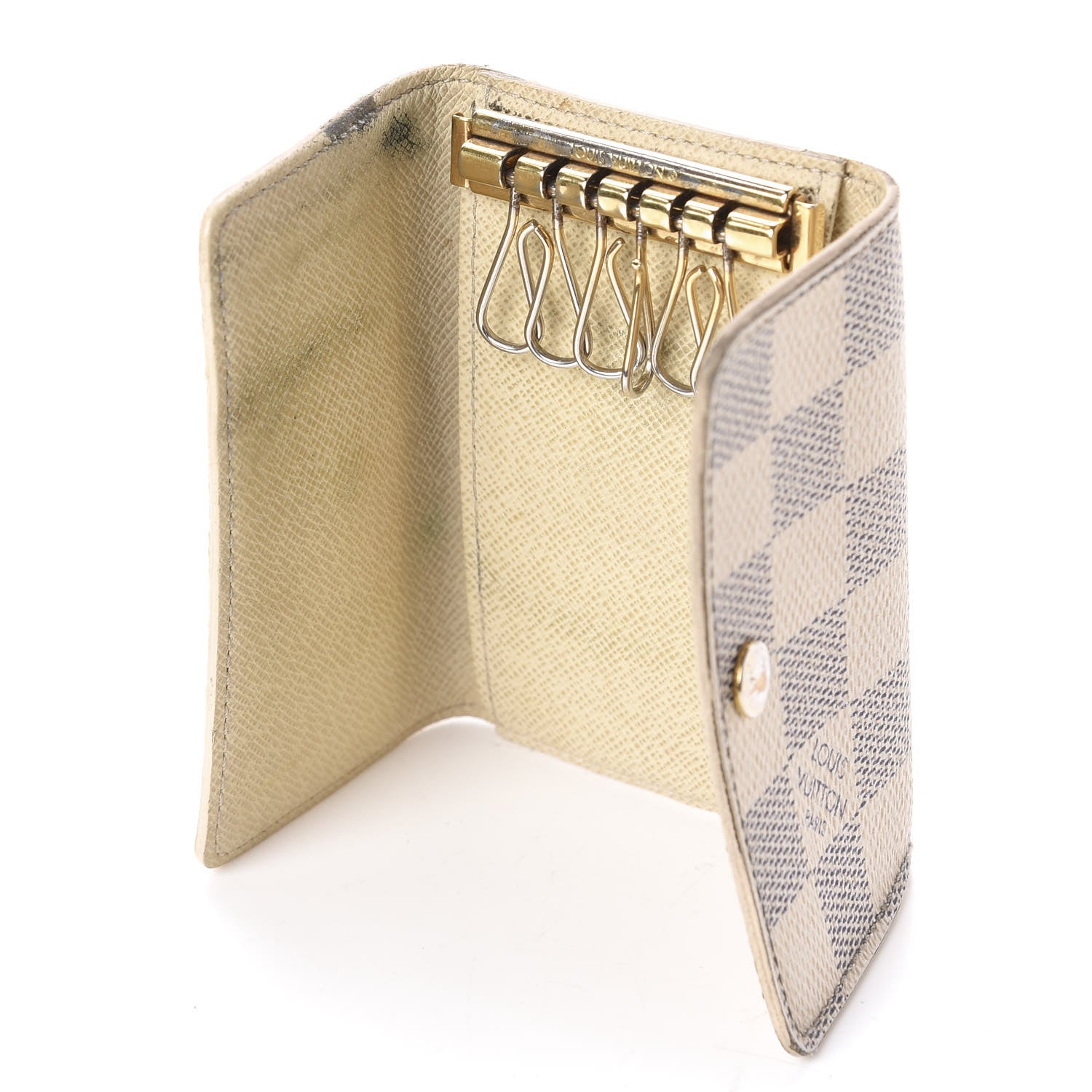 Louis Vuitton Damier Azur Multicles 6 Key Holder 5 of 12