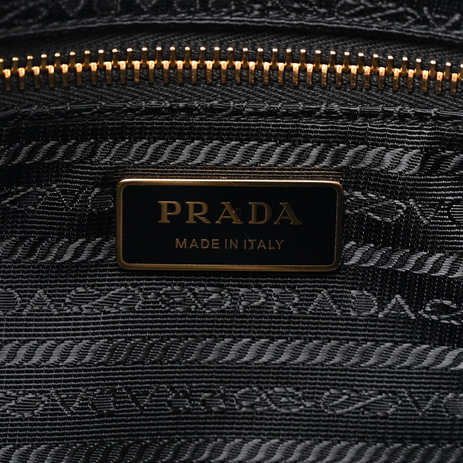 Prada Re-Nylon Vitello Large Aimee Shoulder Bag Black 6 of 9