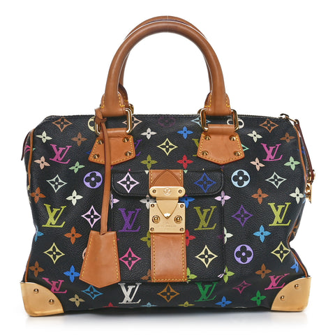 Monogram Multicolor Speedy 30 Black