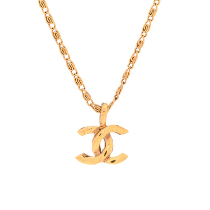 Chanel Metal CC Necklace Gold 4 of 8