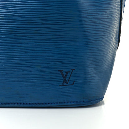 Louis Vuitton Epi Petit Noe Blue 7 of 10