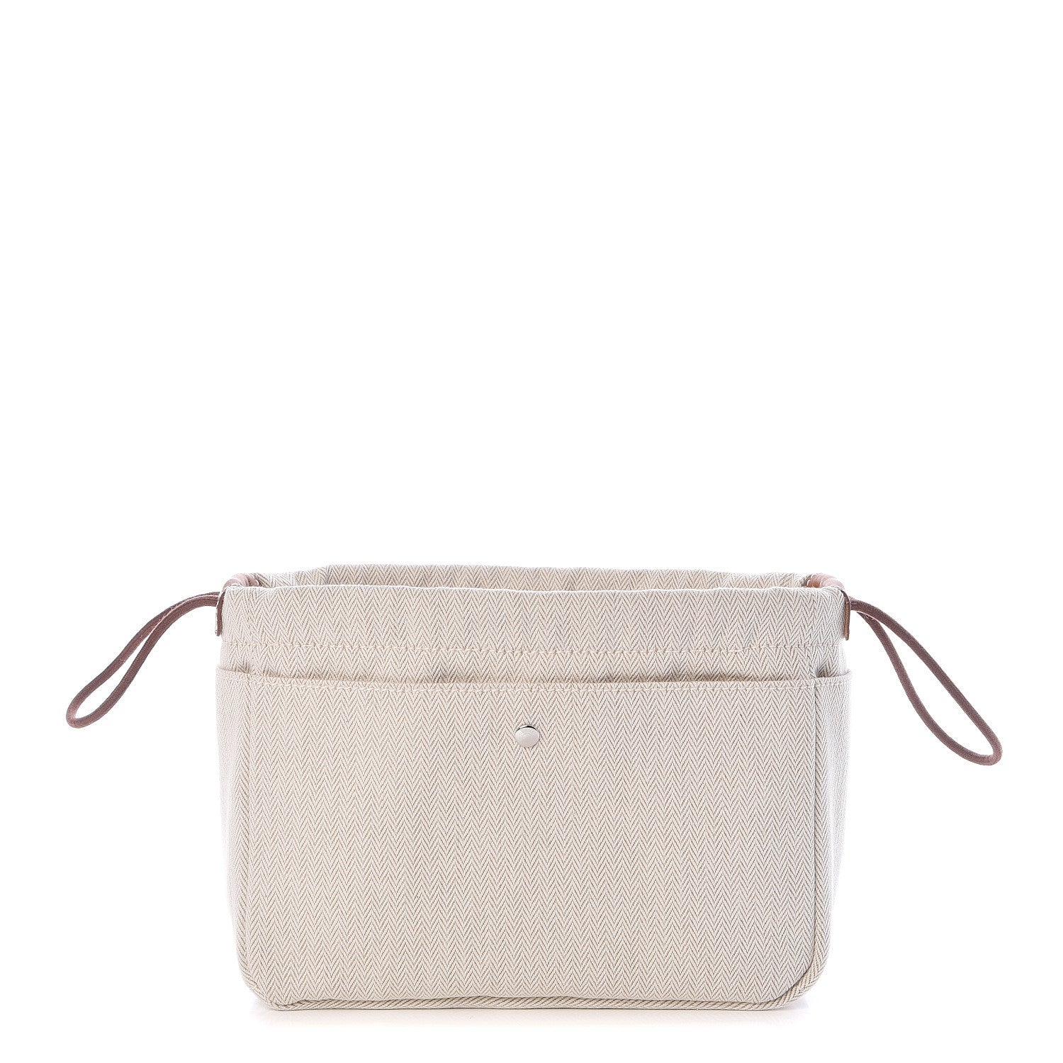 Hermes Canvas Barenia Fourbi 20 PM Pouch Naturel Fauve 1 of 10