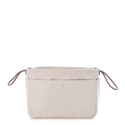 Hermes Canvas Barenia Fourbi 20 PM Pouch Naturel Fauve 1 of 10