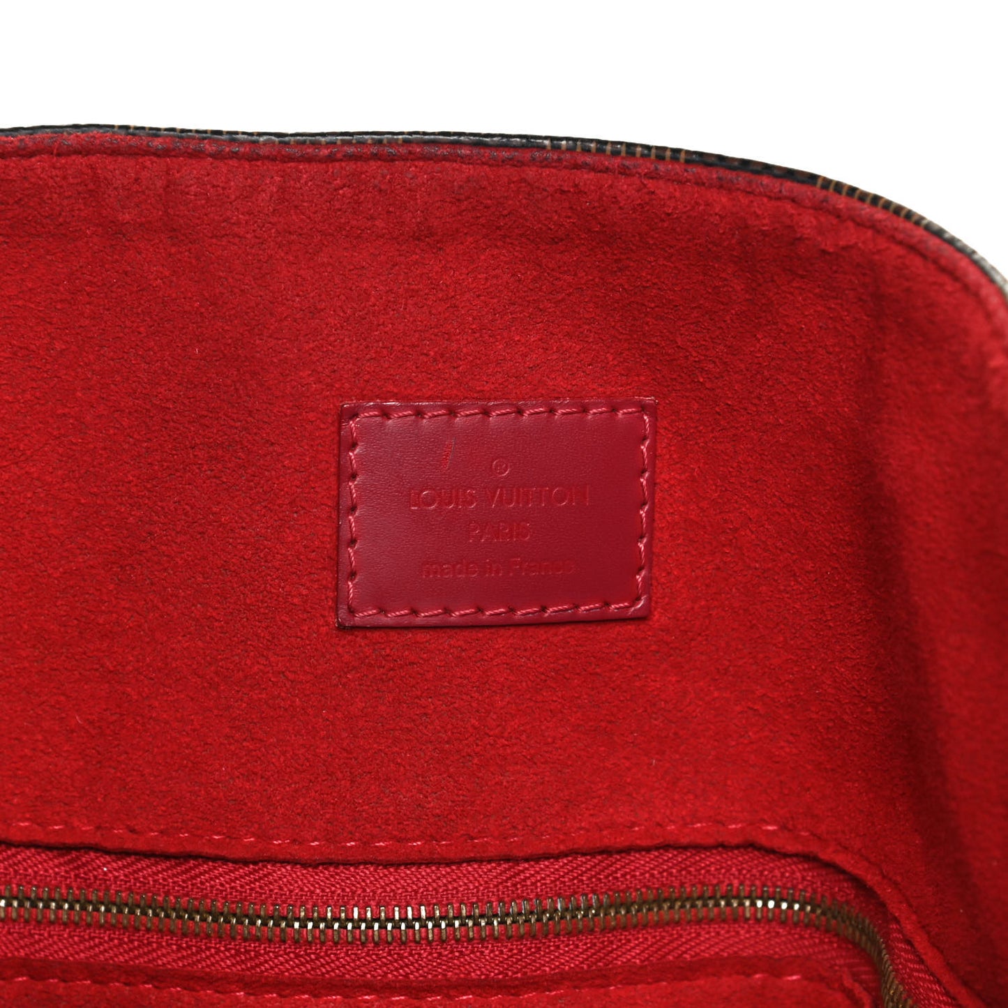 Damier Ebene Caissa Hobo Cherry