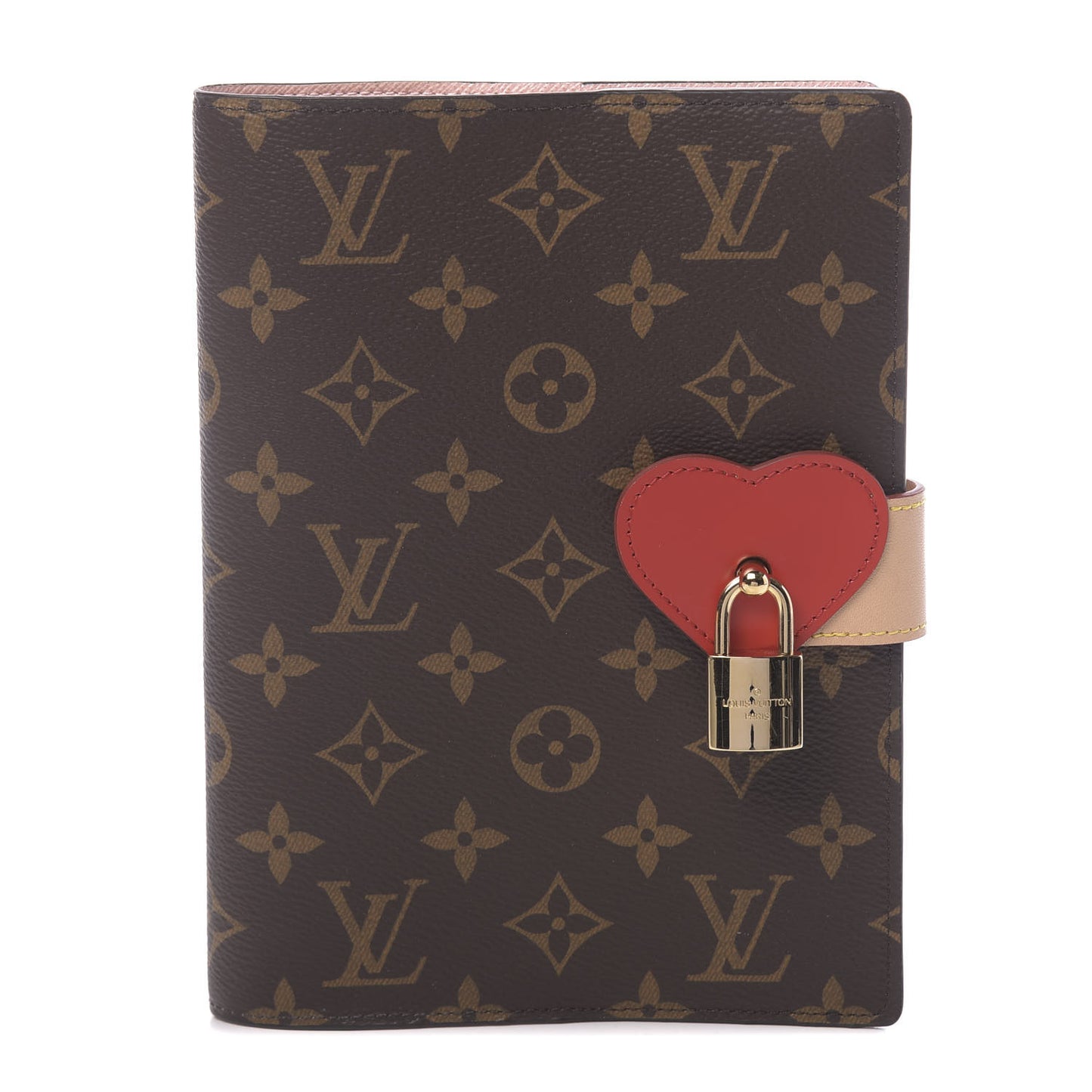 Monogram Lockme MM Notebook Cover