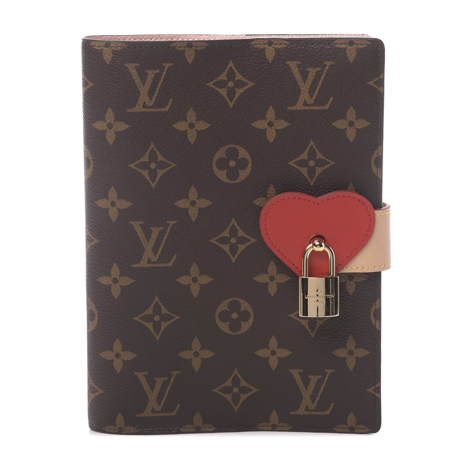 Louis Vuitton Monogram Lockme MM Notebook Cover 1 of 7