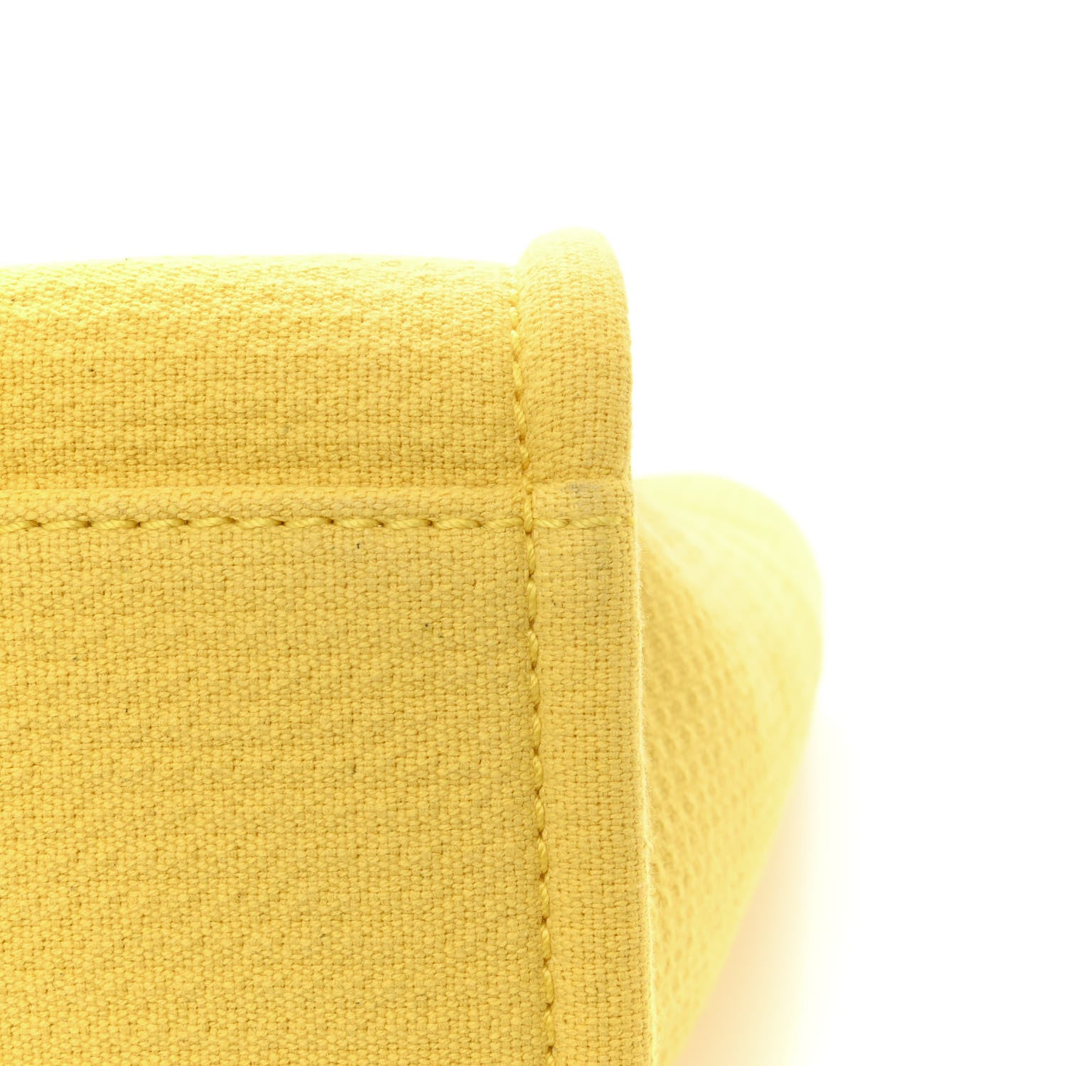 Chanel Mixed Fibers Small Deauville Tote Yellow 11 of 11