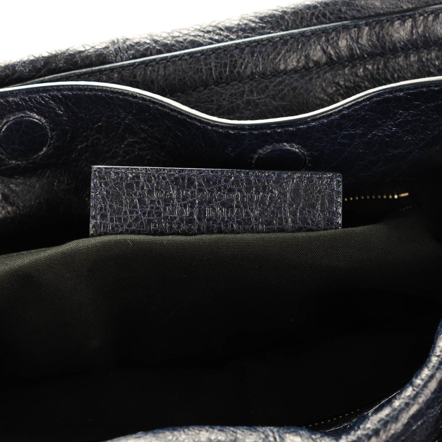 Balenciaga Agneau Classic Hardware S Squash Boston Bleu Nuit Dark Sea 7 of 8