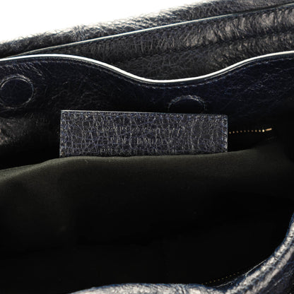 Balenciaga Agneau Classic Hardware S Squash Boston Bleu Nuit Dark Sea 7 of 8