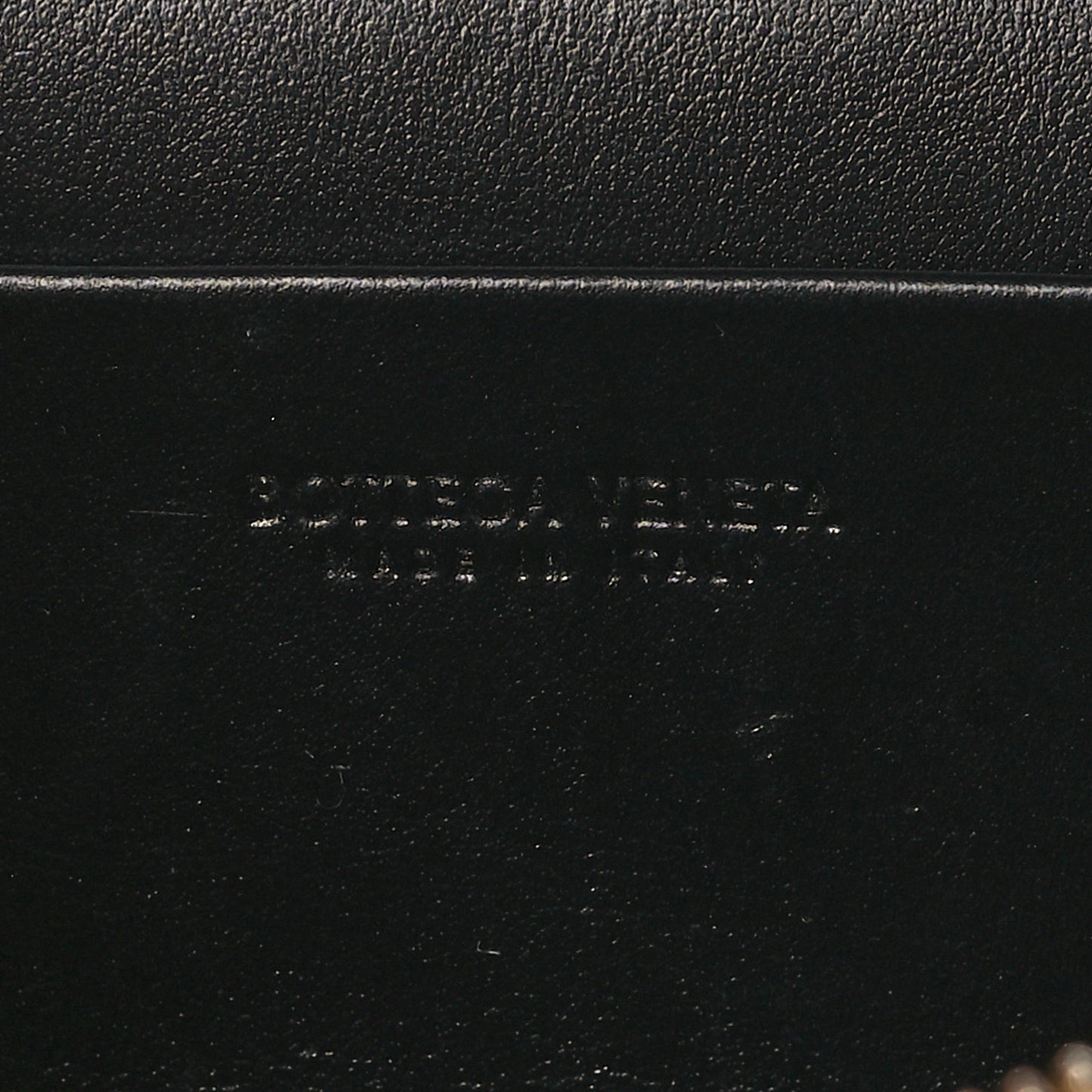 Calfskin Intrecciato Bang Bang Vanity Case Black
