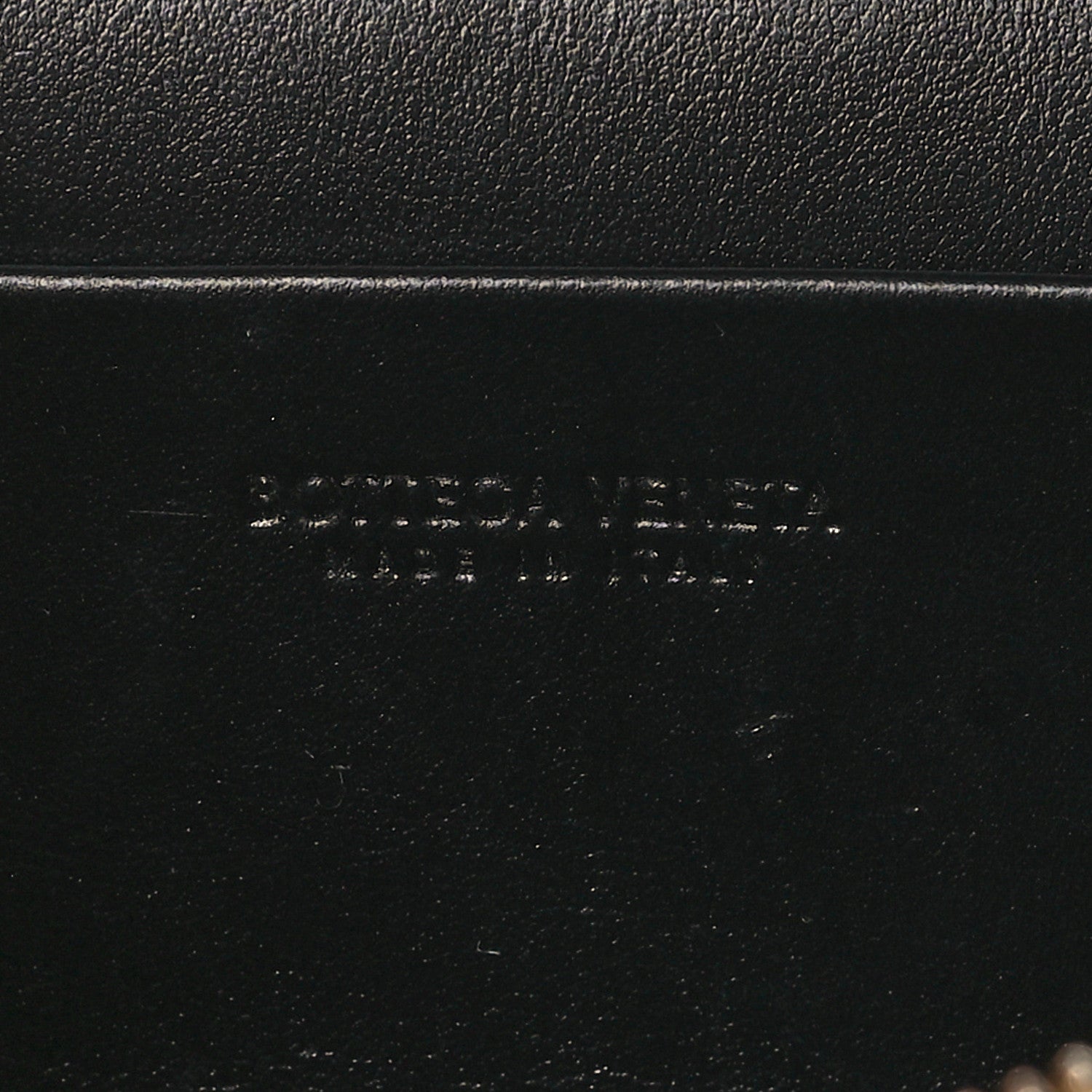 Bottega Veneta Calfskin Intrecciato Bang Bang Vanity Case Black 6 of 9