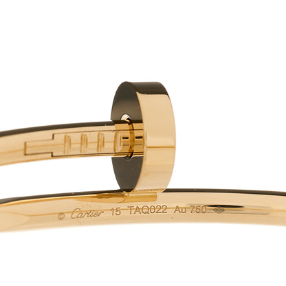 Cartier 18K Yellow Gold Juste Un Clou Bracelet 15 3 of 3