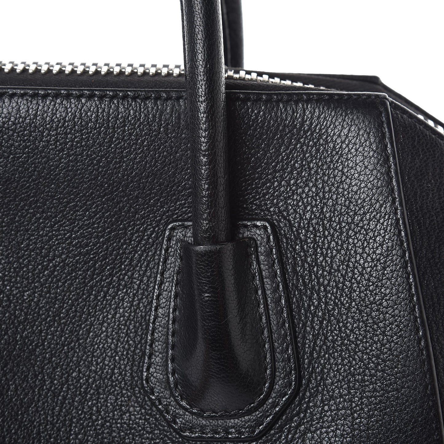 Sugar Goatskin Small Antigona Black