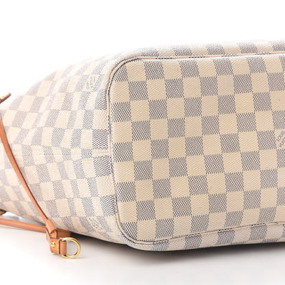 Louis Vuitton Damier Azur Neverfull MM 7 of 12