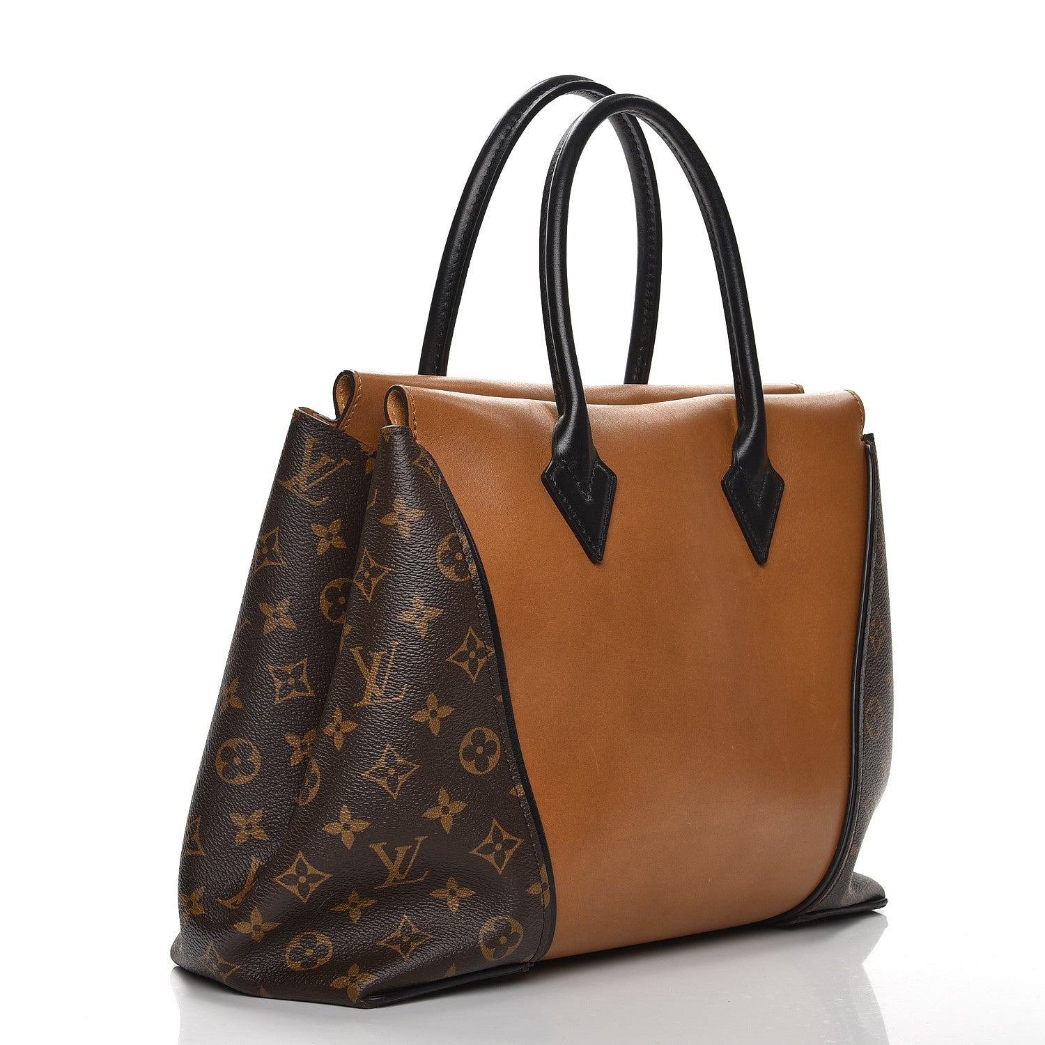 Louis Vuitton Monogram Cuir Orfevre Tote W PM Noisette 3 of 10