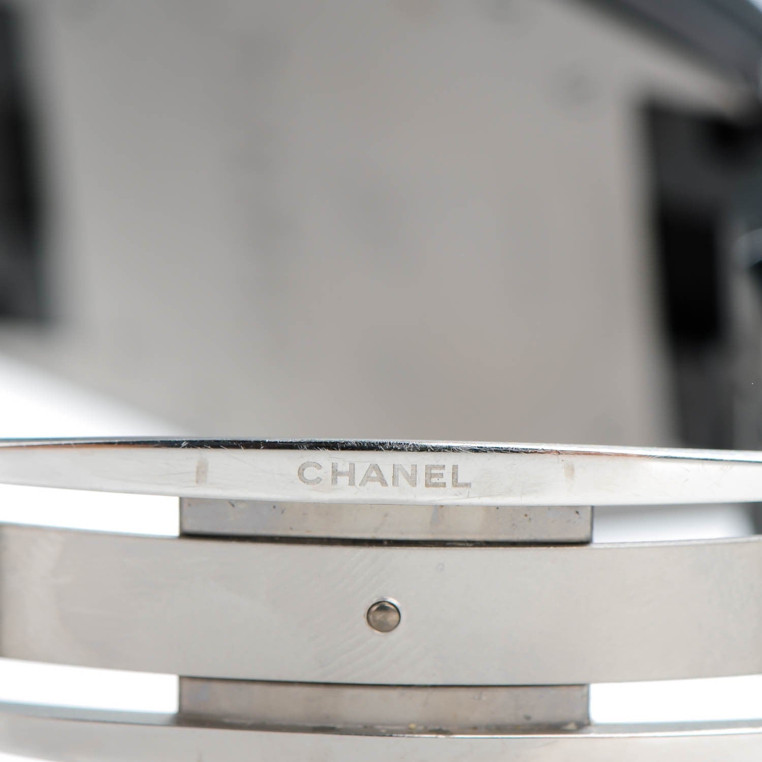 Chanel Stainless Steel Ceramic Diamond Pave Bezel 38mm J12 Haute Joaillerie Chromatic Automatic Watch Black 6 of 6