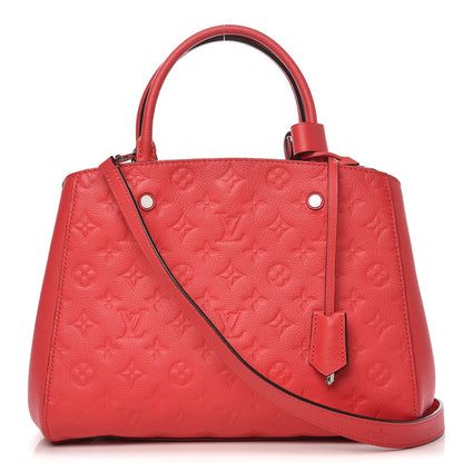 Louis Vuitton Empreinte Montaigne MM Poppy 1 of 7