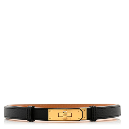 Hermes Epsom Kelly Belt Black 1 of 4