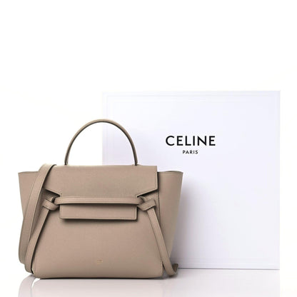 Celine Grained Calfskin Micro Belt Bag Light Taupe 11 of 11
