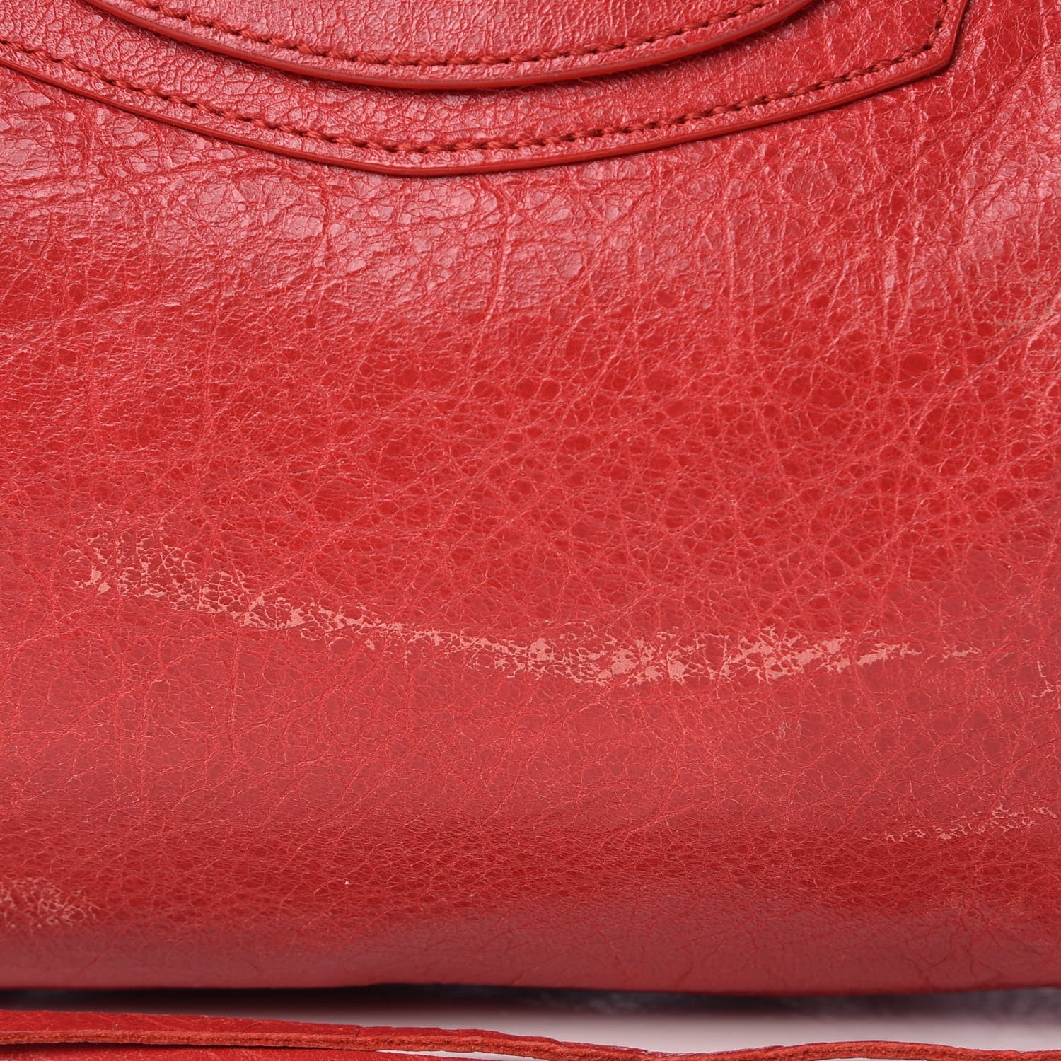 Balenciaga Agneau Classic Hardware Town Rouge Cardinal 9 of 12