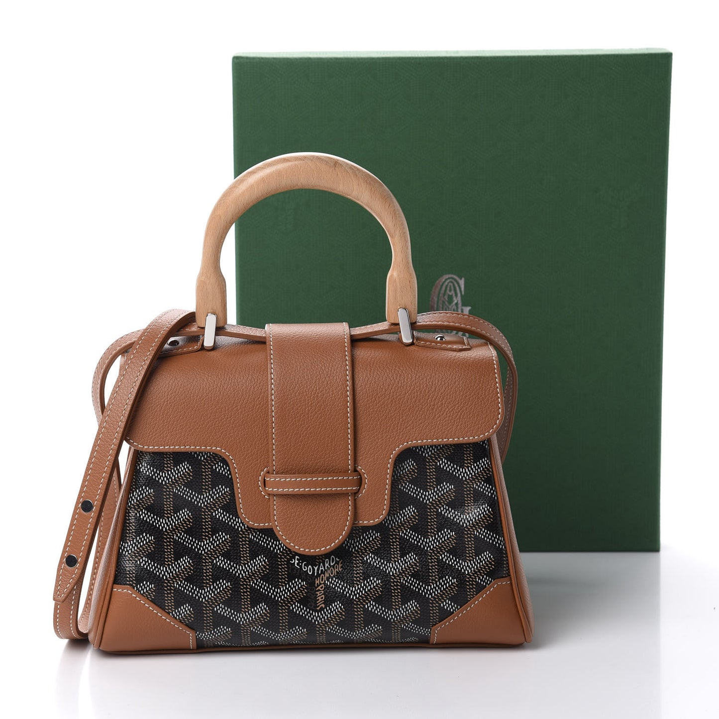 Goyardine Mini Saigon Black Gold