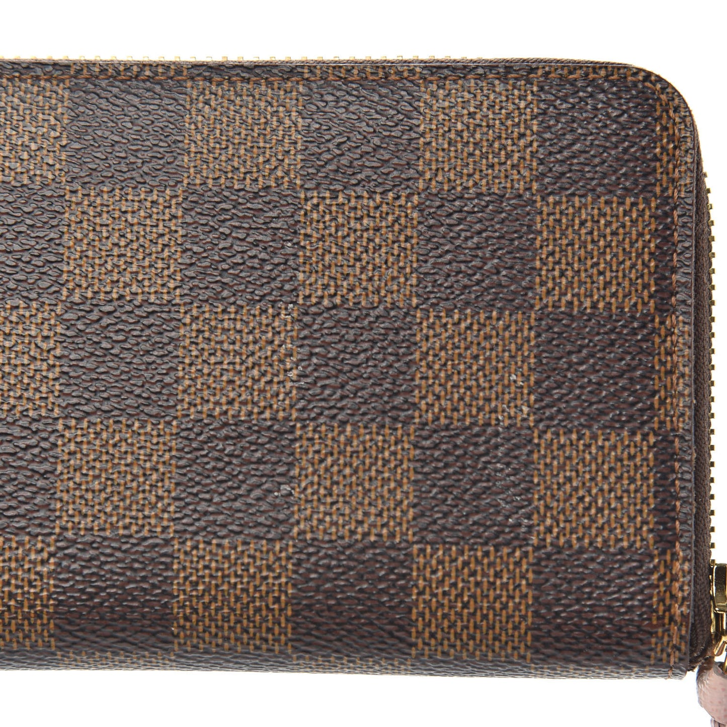 Damier Ebene Clemence Wallet Rose Ballerine