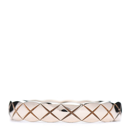 Chanel 18K Beige Gold Mini Coco Crush Ring 48 4.5 1 of 7