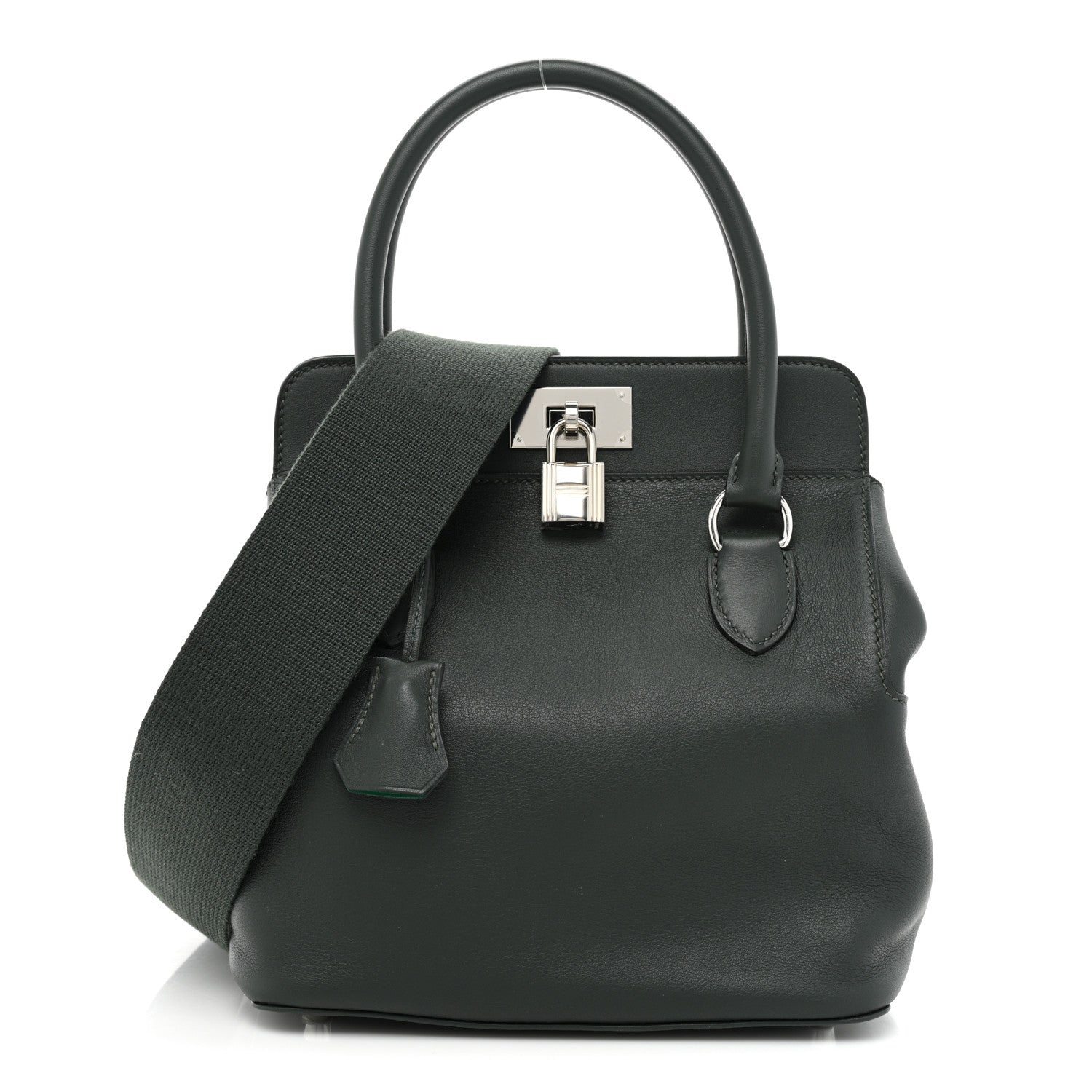 Hermes Swift Verso Toolbox 20 Vert Fonce Vertigo 1 of 11