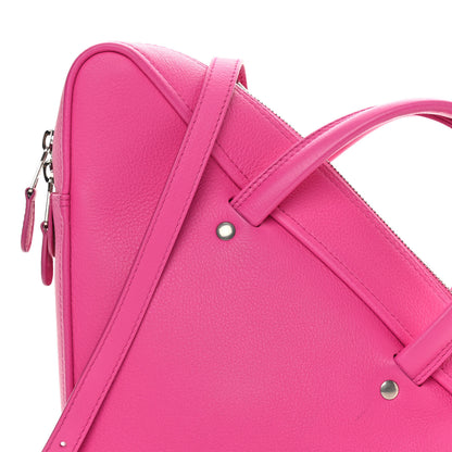 Balenciaga Calfskin XS Triangle Duffle Acid Pink 8 of 11