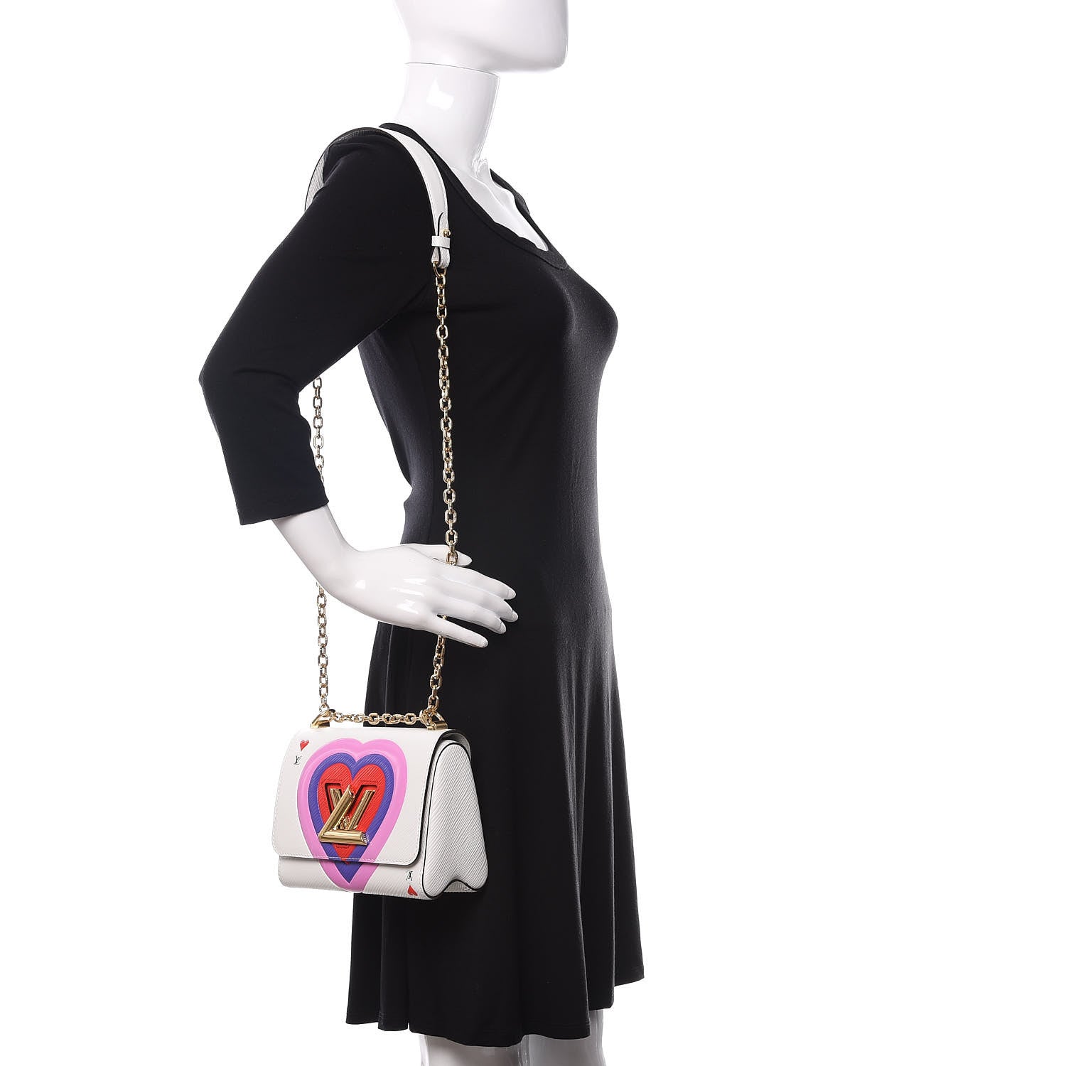 Louis Vuitton Epi Game On Twist PM White 3 of 11