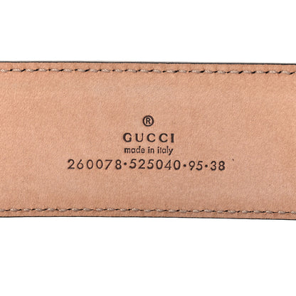 Gucci Calfskin 1973 Belt 95 38 Black 5 of 5