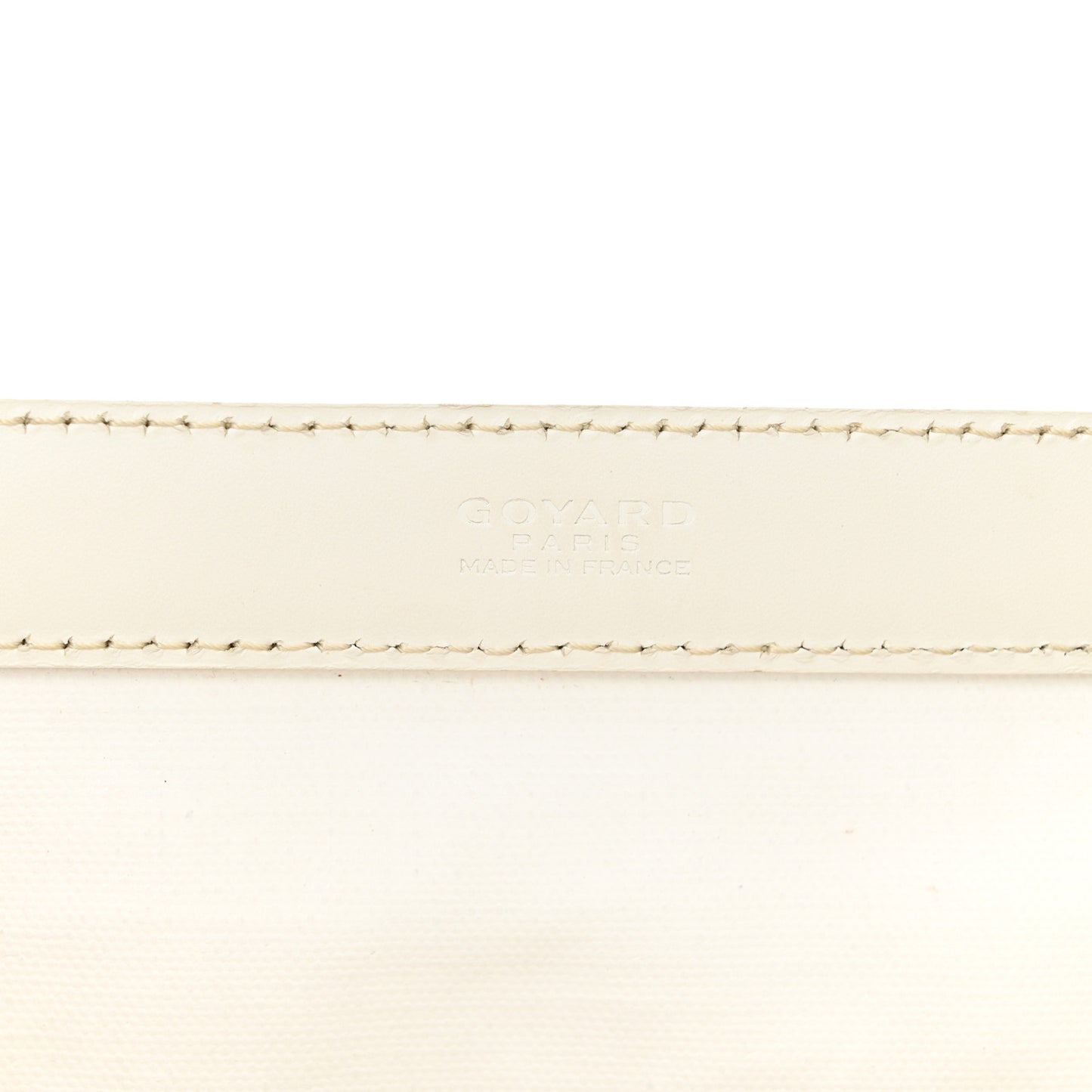 Goyardine Bellechasse PM White
